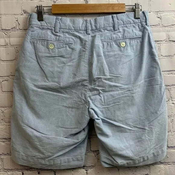 Polo Ralph Lauren Light Blue Classic Fit Chino Shorts Size 30 Golf Summer - Picture 4 of 10